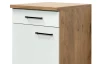 Dolná kuchynská skrinka Avila, dub lancelot / krémová, šírka 50 cm