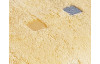 Froté uterák pre hostí Quattro, tencel, žltý, kocky, 36x50 cm