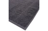 Kúpeľňová predložka Ocean, BIO bavlna, antracitová, 50x70 cm
