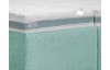 Posteľ Rita 180x200 cm, aqua modro-zelená látka