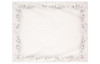 Ubrus Vianočné gule 130x220 cm, biely