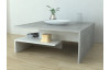 Konferenčný stolík Ron, beton/biely