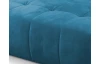 Rohová sedacia súprava Magic, modrá látka