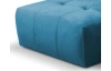 Rohová sedacia súprava Magic, modrá látka