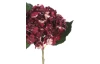 Umelá kvetina Hortenzia 50 cm, bordó