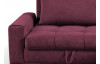 Rohová sedacia súprava Kevin, fialová lila látka, pravý roh