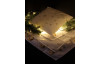 Behúň na stôl 150x40 cm, motív vianočnej ozdoby