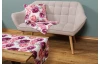 Obrus Ružové pivonky, 80x80 cm