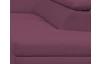 Rohová sedacia súprava Othello, fialová lila látka, pravý roh