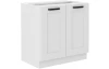 Dolná kuchynská skrinka Luna, 80 cm, biela