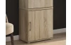 Nízka skrinka/skriňový nadstavec Nitro 50 cm, dub sonoma