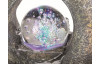 Izbová fontána LED krištáľová guľa