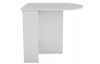 Výklopný jedálenský stôl Samson 80x87,5 cm, biely