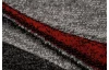 Koberec Brilliance 80x150 cm, červeno-šedé vlny