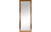 Nástenné zrkadlo Glamour 40x120 cm, medená štruktúra