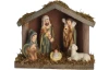 Vianočná dekorácia Betlém s figurkami, Drevo
