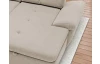 Sedacia súprava Madeira 3B, svetlo béžová látka, tvar ľavé U