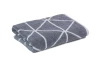 Uterák Triangle 50x100 cm, antracitový, grafický vzor
