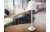 Nabíjacia stolná LED lampa Vannie, biela