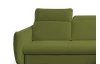 Rohová sedacia súprava Glow, zelená fresh látka, pravý roh