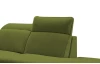 Rohová sedacia súprava Glow, zelená fresh látka, pravý roh