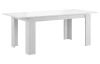 Rozkladací  jedálenský stôl Titan 160x90 cm, biely