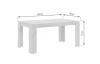 Rozkladací  jedálenský stôl Titan 160x90 cm, biely