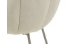 Jedálenská stolička Pina, béžová štruktúrovaná látka