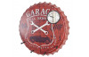 Nástenný vešiak s hodinami Garagus