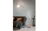 Stojaca LED lampa Jive 118 cm, matný nikel