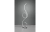 Stojaca LED lampa Jive 118 cm, matný nikel