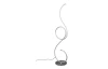 Stojaca LED lampa Jive 118 cm, matný nikel