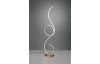 Stojaca LED lampa Jive 118 cm, matný nikel