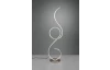 Stojaca LED lampa Jive 118 cm, matný nikel