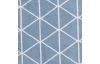 Osuška Triangle 67x140 cm, Niagara modrá, grafický vzor