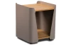 Odkladací stolík Sandro 3, dub/taupe
