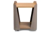 Odkladací stolík Sandro 3, dub/taupe