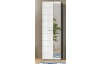 Predsieňová skriňa so zrkadlom Salsa, šedý dub/biely lesk