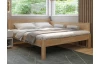 Rohová posteľ so zástenou vpravo Fava P 180x200 cm, prírodný buk