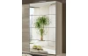Posuvné dvere ku korpusu skrine šírky 225 cm Easy Plus, zrkadlo
