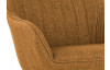 Jedálenská stolička Bago, hnedá camel látka