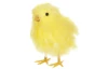 Veľkonočná dekorácia Kuriatko 12 cm, žlté
