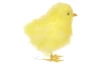 Veľkonočná dekorácia Kuriatko 12 cm, žlté