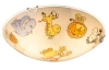 Stropné detské osvetlenie Kiddy 30 cm, zvieratká