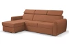 Rohová sedacia súprava Mistic, terracota látka