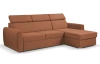 Rohová sedacia súprava Mistic, terracota látka
