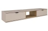Závesný TV stolík Avola, béžová kašmír/dub cremona