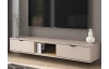 Závesný TV stolík Avola, béžová kašmír/dub cremona