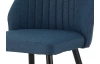 Jedálenská stolička Vicenza, tmavo modrá látka