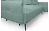 Rohová sedacia súprava Dream, mentolovo zelená látka, pravý roh